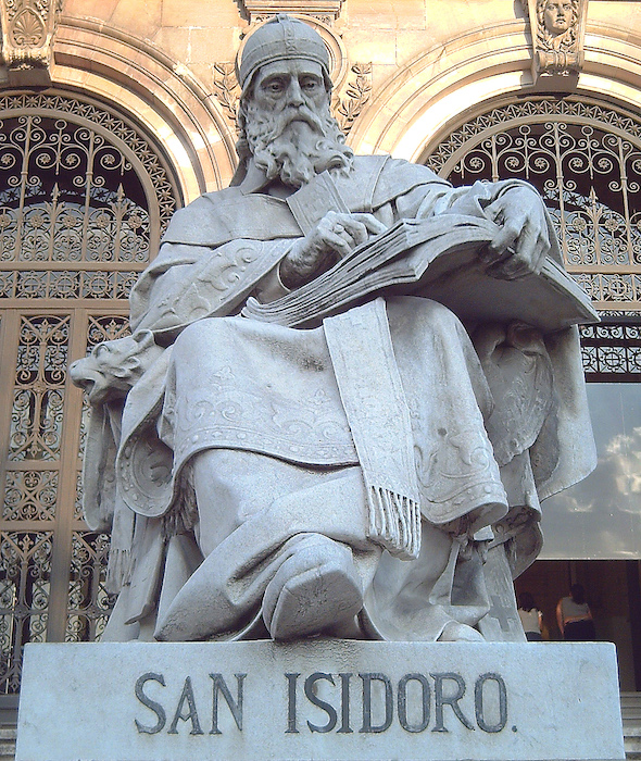 statue of Isidore of Seville